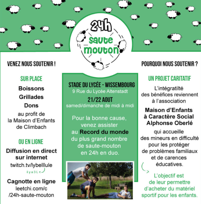 Défi saute-mouton Wissembourg